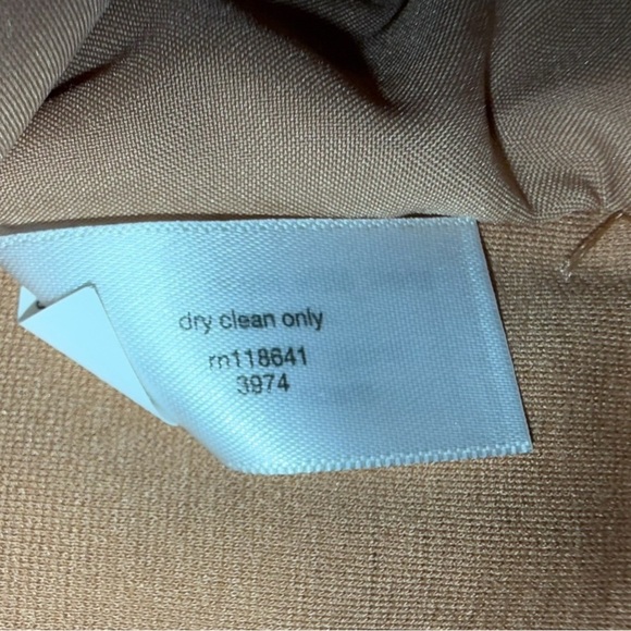 LANE BRYANT Ponte Bryant Collarless Blazer - Tan Women’s 16 - Picture 8 of 16